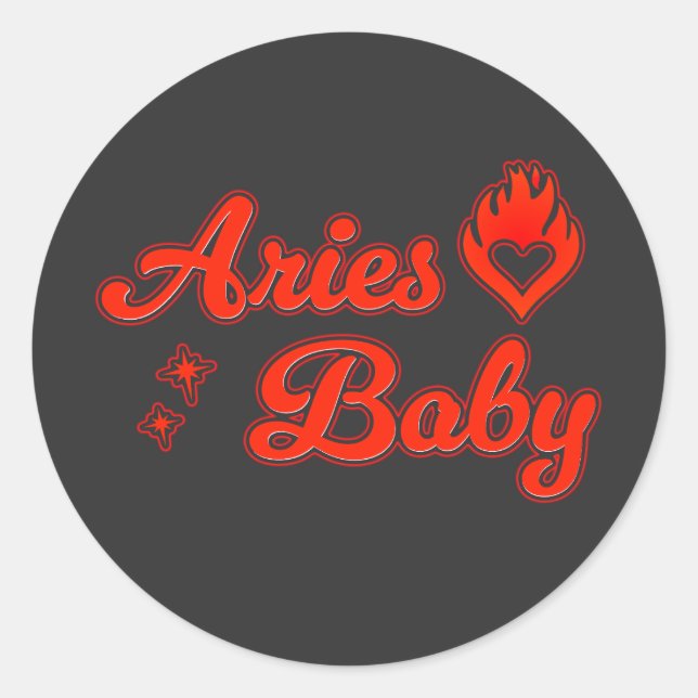 Adesivo Aries baby sticker (Frente)