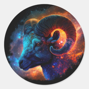 Adesivo Aries Sinal de Estrela Zodíaca - Sem Texto - Adesi