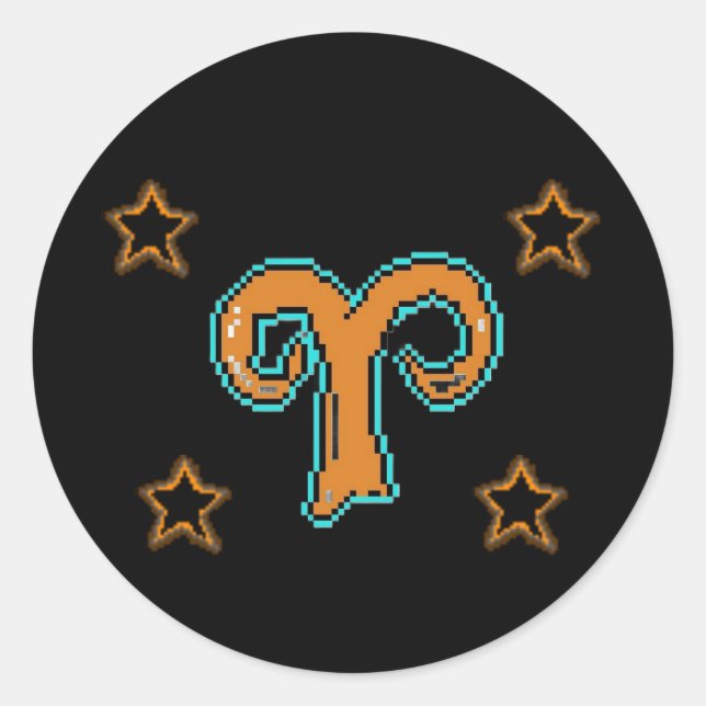 Adesivo ARIES Stars (Frente)