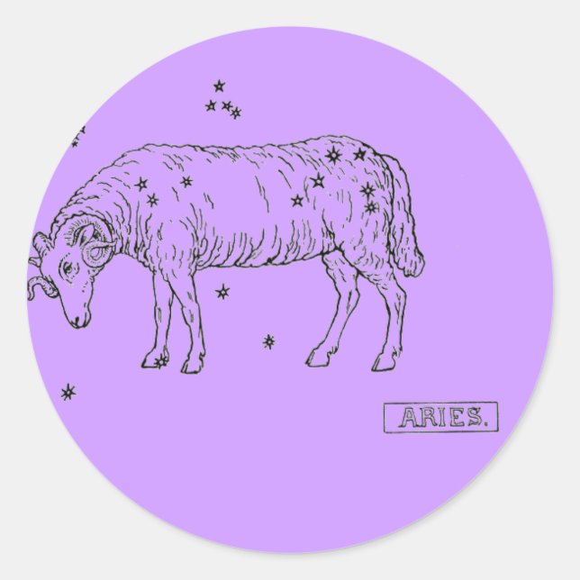 Adesivo Aries Sticker (Frente)