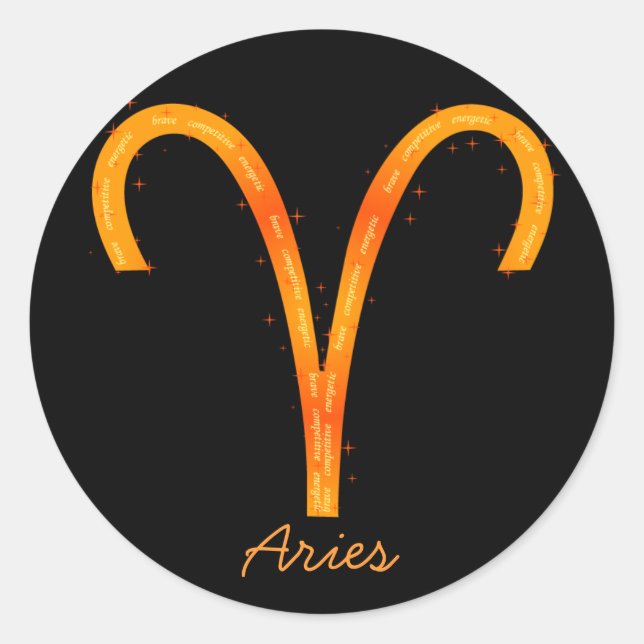 Adesivo Aries Sticker (Frente)