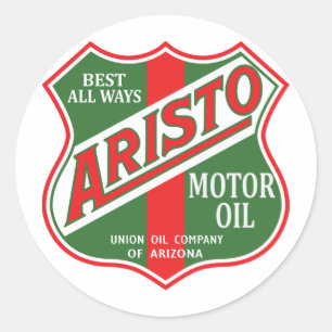 Adesivo Aristo Motor Vintage Sinal Reparação