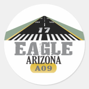 Adesivo Arizona de Águia - Passagem do Aeroporto
