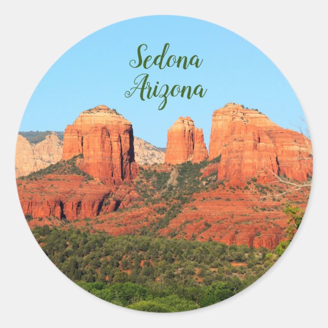 Adesivo Arizona de Sedona 6 pk 3" (Frente)