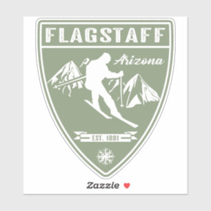 Adesivo Arizona do Ski Flagstaff