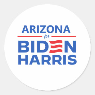 Adesivo Arizona para Biden Harris