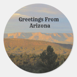 Adesivo Arizona Saudações Paisagem FotoNorte Deserto