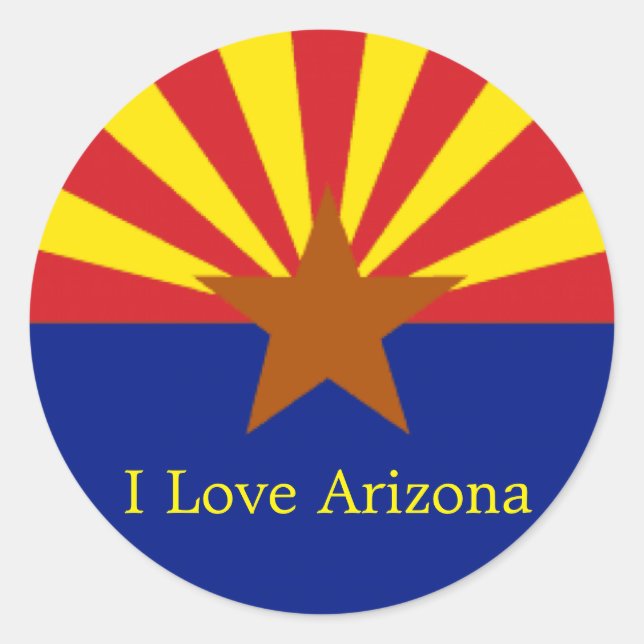 Adesivo Arizona State Sticker (Frente)