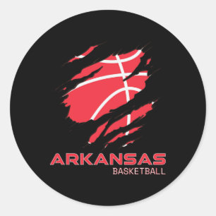 Adesivo Arkansan Hoops Fan Souvenir Gift Ar Arkansas Byske