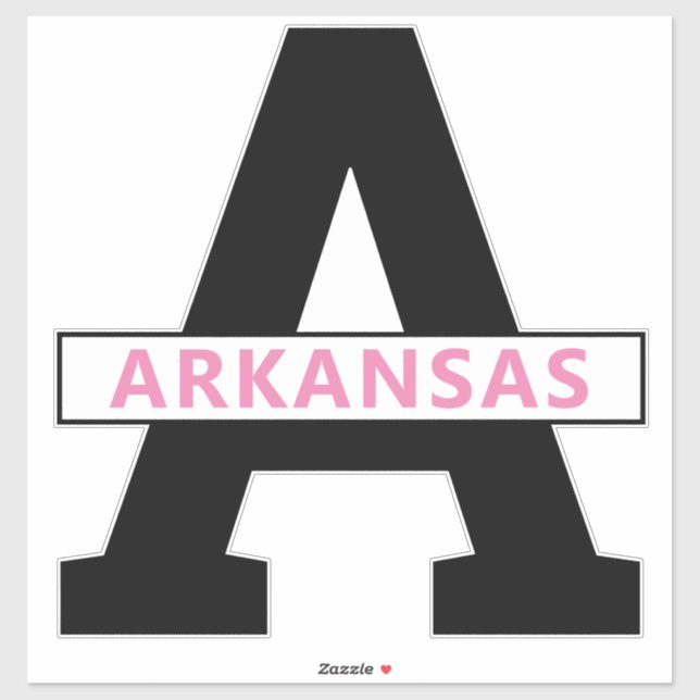 Adesivo Arkansas (Folha)