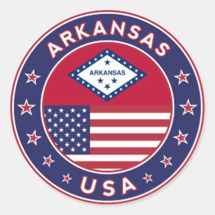 Adesivo Arkansas, USA states