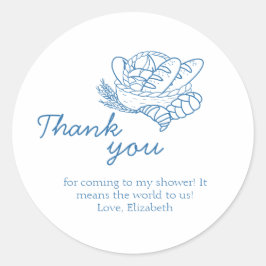 Adesivo Arma na Rússia do Chá de fraldas Forno Obrigado