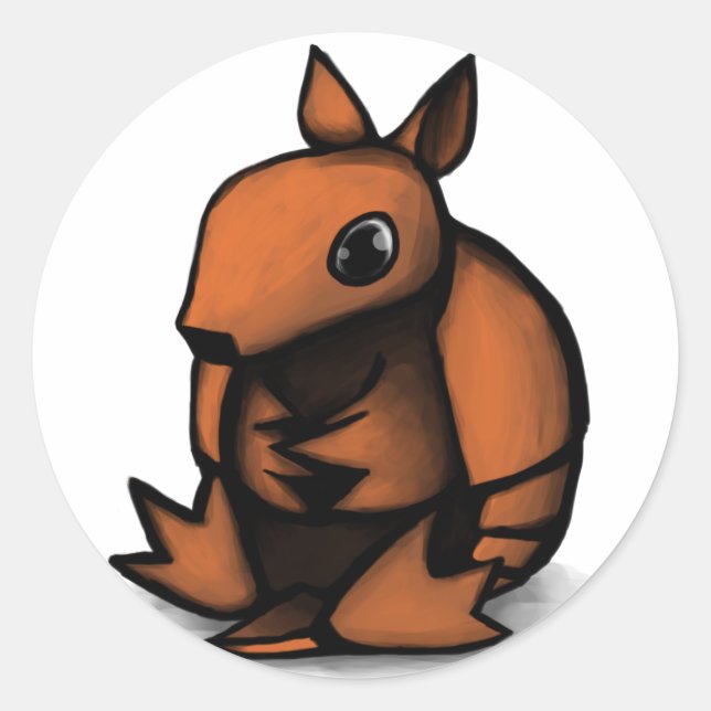 Adesivo Armadillo Design (Frente)