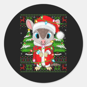 Adesivo Armadillo Xmas Sweater Style Febre Papais noeis Ar