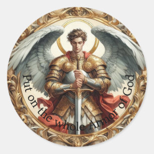 Adesivo Armadura de Deus