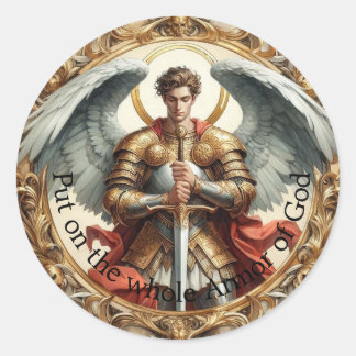 Adesivo Armadura de Deus