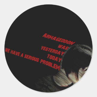 Adesivo armagedão