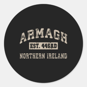 Adesivo Armagh Norte Irlanda Uk Ano Ost Athletic