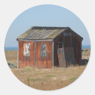 Adesivo Armário oxidado velho da cabana da barraca