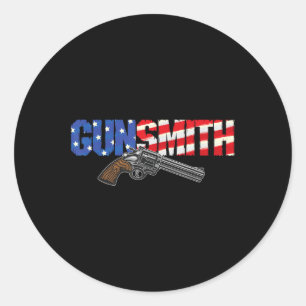 Adesivo Armas americanas Patriota Bandeira EUA Estilo Retr