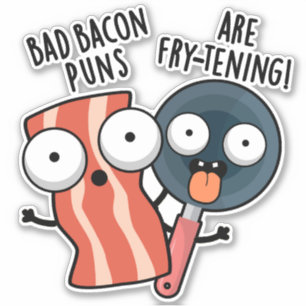 Adesivo Armas De Bacon Más São Arma De Comida Engraçada.