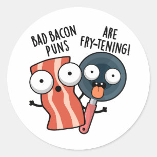 Adesivo Armas De Bacon Más São Arma De Comida Engraçada.