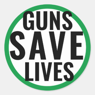 Adesivo Armas Salvam Vidas