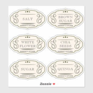 Adesivo Armazenamento de cozinha e pórtico