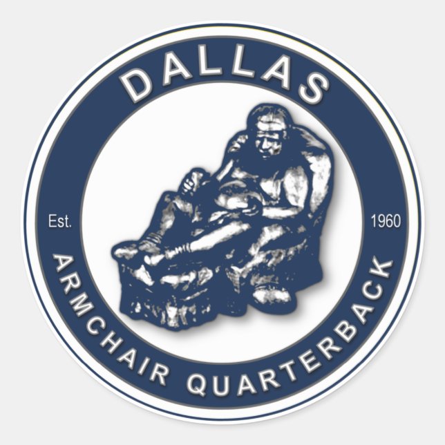 Adesivo ARMCHAIR QB - Dallas (Frente)