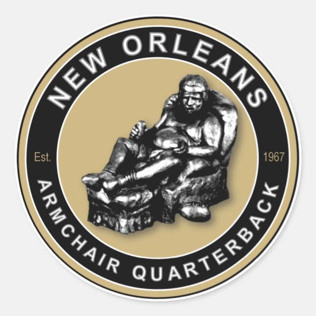 Adesivo ARMCHAIR QB - Nova Orleans (Frente)