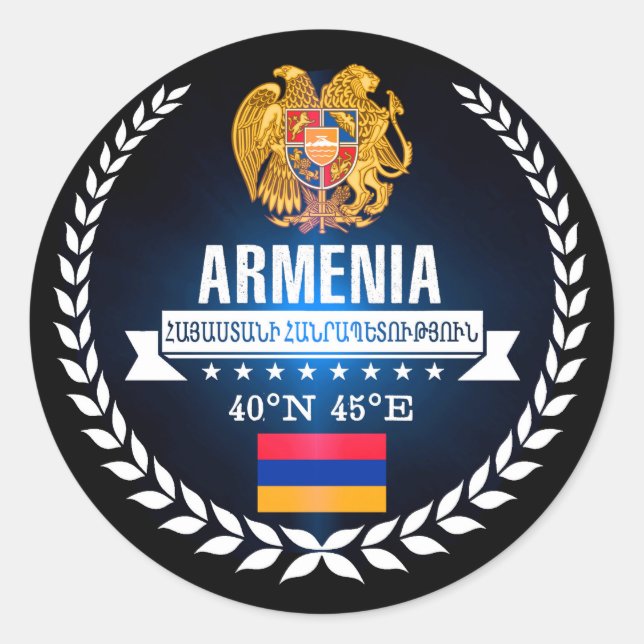 Adesivo Armênia (Frente)