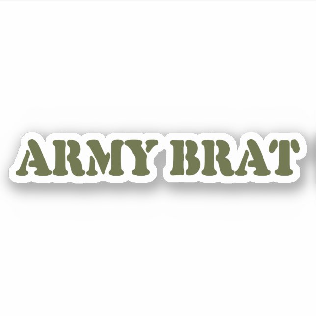 ADESIVO ARMY BRAT (Frente)