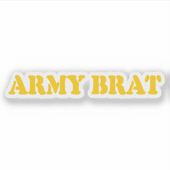 ADESIVO ARMY BRAT (Frente)