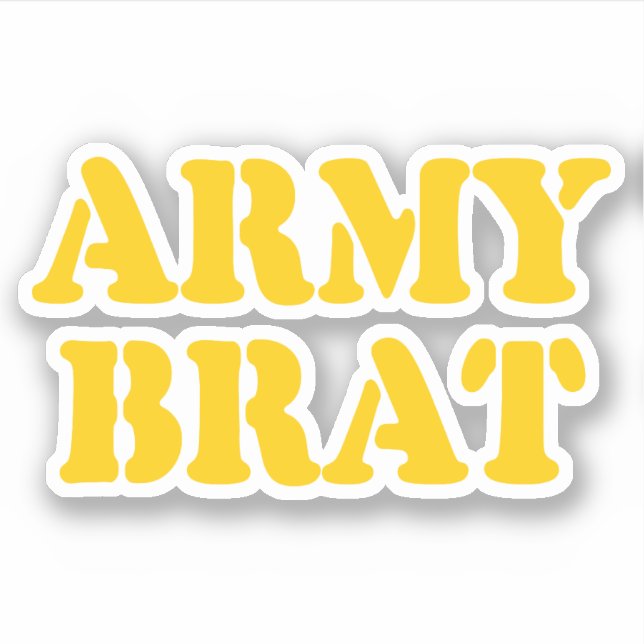 ADESIVO ARMY BRAT (Frente)