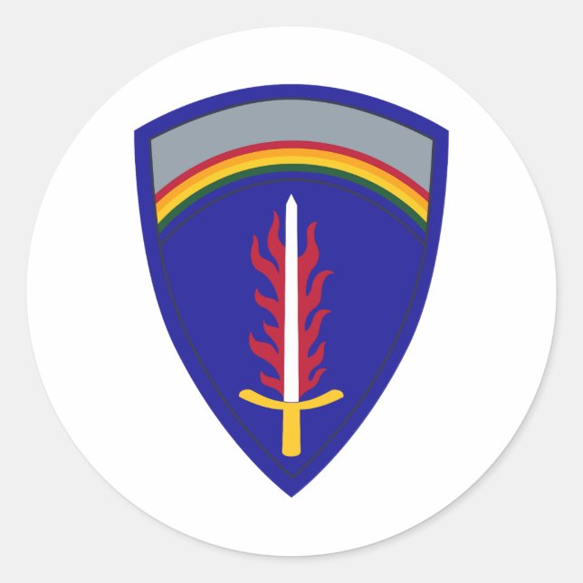 Adesivo Army Europe USAREUR (Frente)