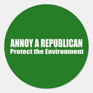 Adesivo Arnoy Um Republicano Salva o Meio Ambiente