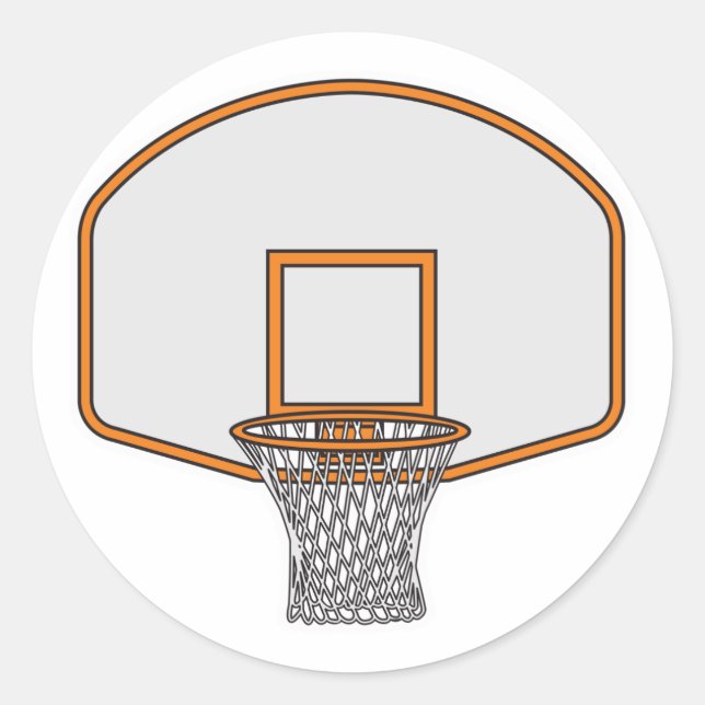 Adesivo aro de basquete (Frente)