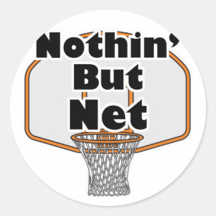 Adesivo aro de basquete nothin but net