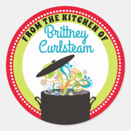 Adesivo Aromas picantes personalizados da cozinha de