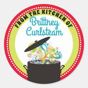 Adesivo Aromas picantes personalizados da cozinha de