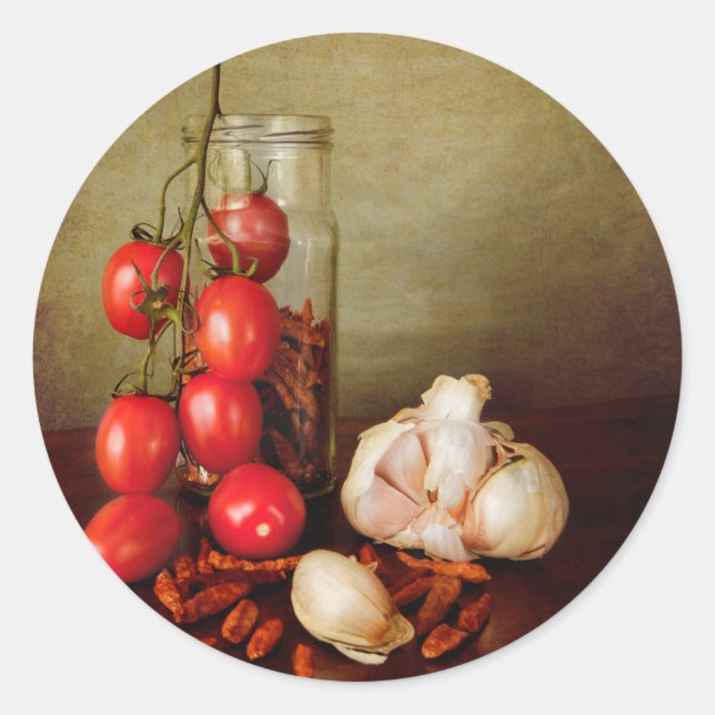 Adesivo Aromas Vintage mediterrânicos (Frente)