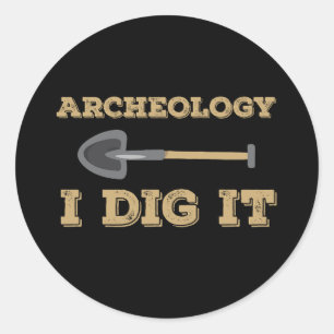 Adesivo Arqueologia Eu O Encho Arqueólogo Engraçado