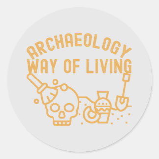 Adesivo Arqueologia - Modo de Viver, Ditado de Arqueologia