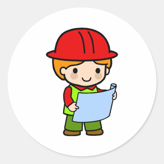 Adesivo Arquiteto 2 (Frente)