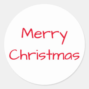 Adesivo Arquiteto de Natal Red White Sticker de Janz