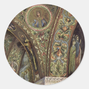 Adesivo Arquitetura Antiga, Arco Decorativo em uma Igreja