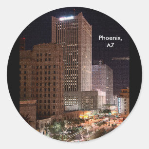 Adesivo Arranha-céus da Arizona Phoenix à noite