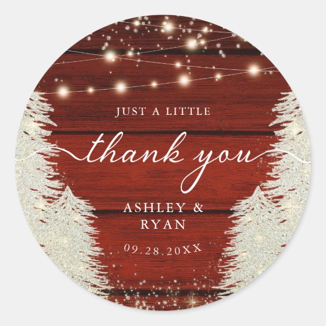 Adesivo Arranjo Rústico De Palhas De Madeira Obrigado (Frente)