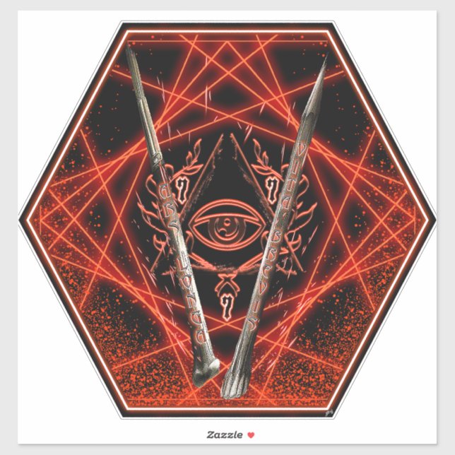 Adesivo Ars longa Vita curta (Folha)