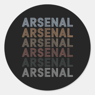 Adesivo Arsenal Football Team Fan Gift Idea